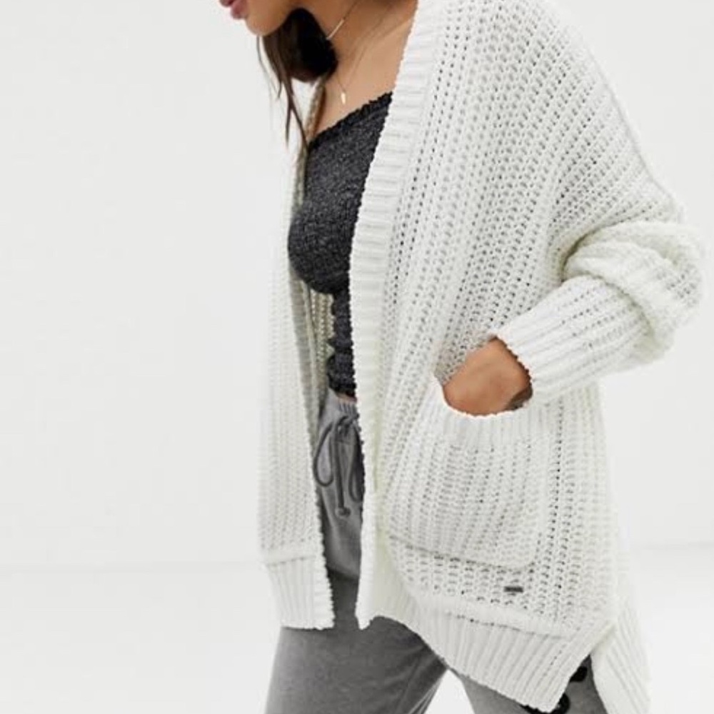 Hollister Oversized Chunky Knit Sweater XS/S